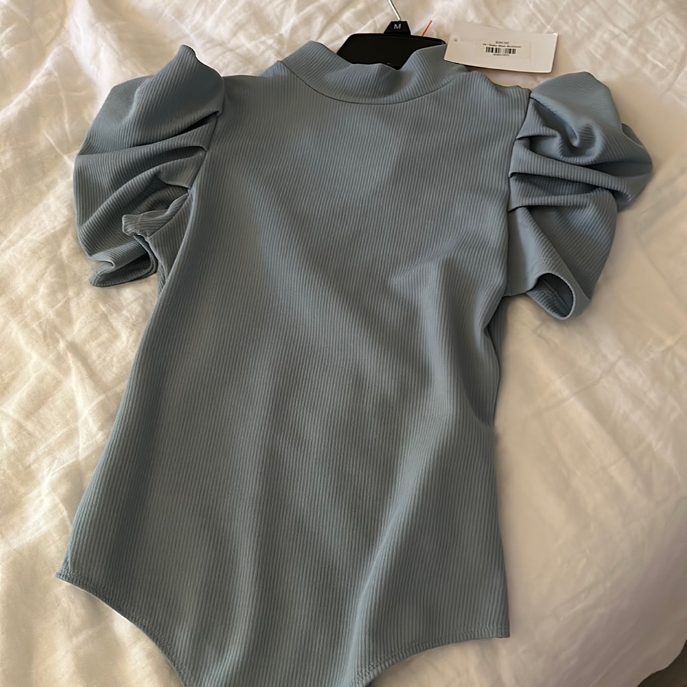 baby blue bodysuit